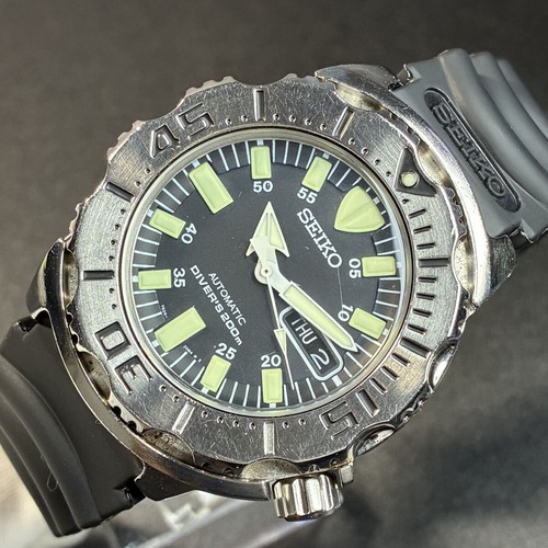 Montre automatique seiko noire - automatique,
