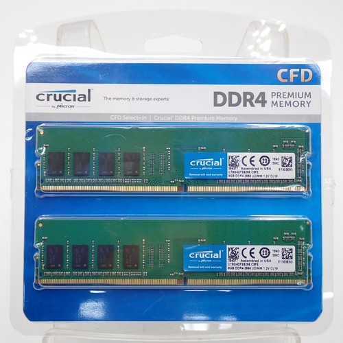 Crucial ddr4 - 16, go)