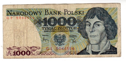 Pologne poland billet 1000 - poland,
