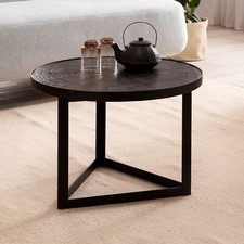 Finebuy table basse - basse, bois