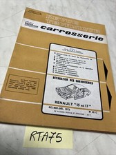 renault 15 17 R15 R17 Revue Technique Automobile Carrosserie RTC édition 1972