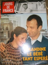 Jours de France N° 1418 6 mars 1982 Amandine bébé éprouvette Mode Dior H Couture