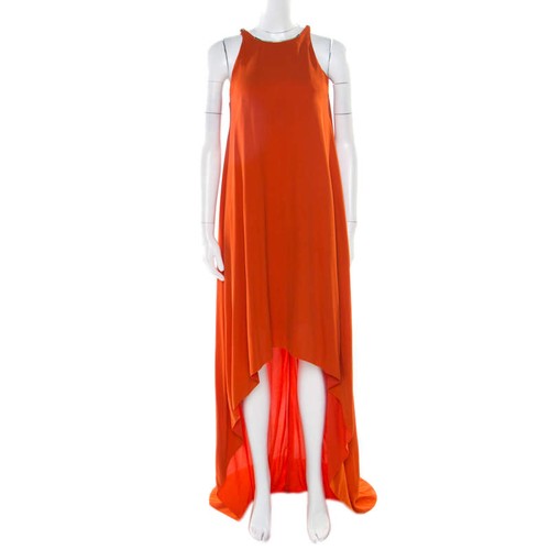 Robe haute basse - sans, manches