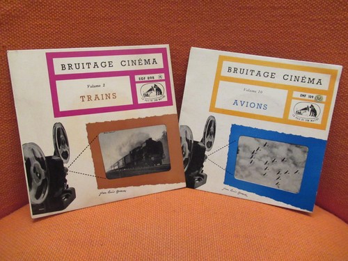 Lot vinyls 45t bruitage - lot,