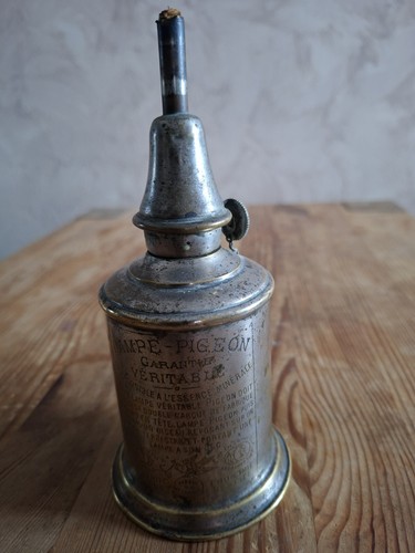 Ancienne lampe pigeon - lampe,
