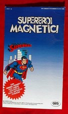 Carton Superman Super Héros Magnétiques Micronautes Mego