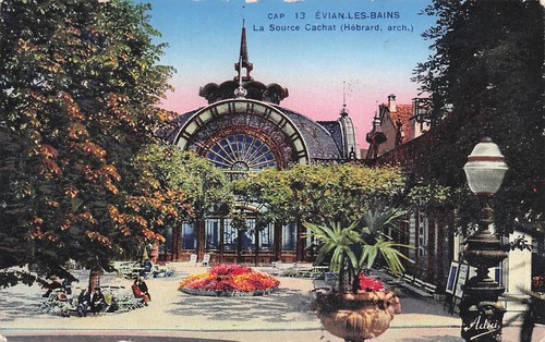 Evian les bains source - les, la