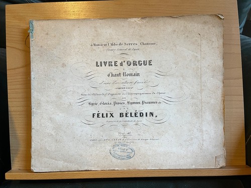 Félix bélédin livre - félix, d'orgue