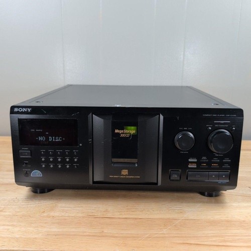 Sony cdp cx355 300 disc - disc, stereo