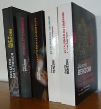 Juliette BENZONI – Lot de 5 LIVRES (le détail en description...)