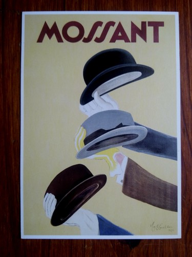Chapeau mossant publicité - chapeau,