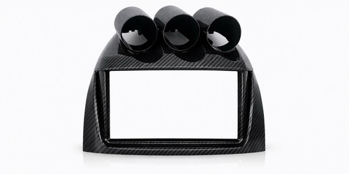 Triple gauge pod fascia for - +,