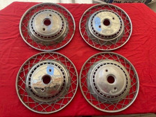 4 ENJOLIVEURS ORIGINE ROBERGEL CITROEN ID DS 19 COUPE CABRIOLET BERLINE MAX 1965