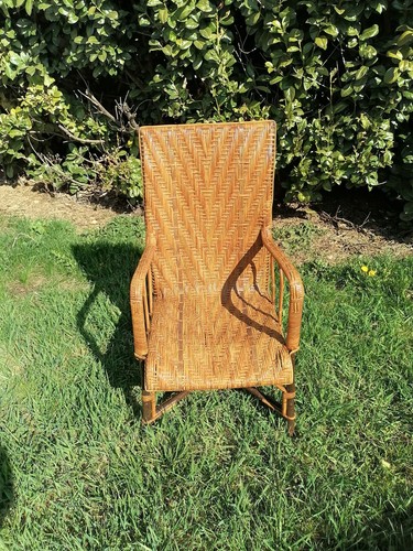 Fauteuil osier 1900 - , 1930