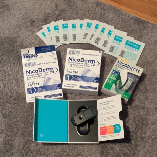Nicoderm 21mg patches - patches, (26