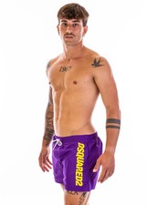 DSQUARED2 - COSTUME SHORT - D7B642920-522 - PURPLE/YELLOW