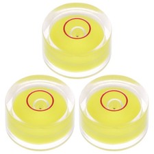 3pcs Ronde Bulle Niveau 15X8mm