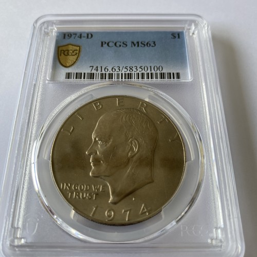 Pièces argent 1974d ms63 - argent,