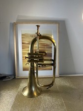 Trompette Ancienne V.Devrint. Fabrication Artisanale Bruxelloise (Laiton )