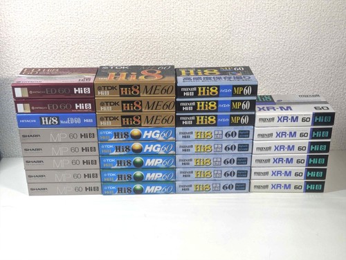 Hitachi sharp tdk maxell hi8 - tdk,