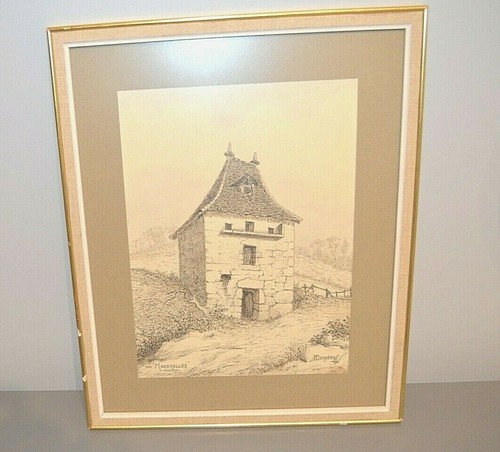 Rare dessin gravure - rare, de