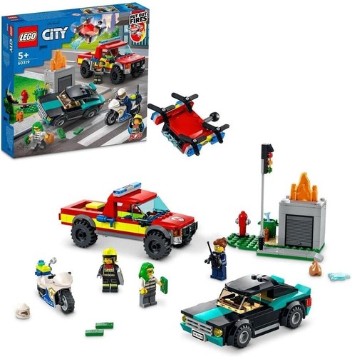 Lego city fire - lego, sauvetage