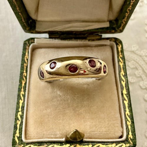 Ancienne bague argent vermeil - ancienne,