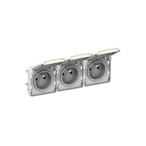 Legrand 069644 prises 3x2p - 069644, 3x2p+t