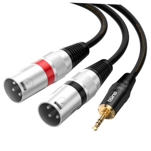 5mm dual xlr stereo - to,