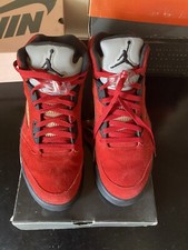 2008 Nike Air jordan 5 V Raging Bull Toro Red 136027-601 III X off White supreme