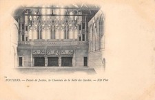 Poitiers - Palais De Justice - La Cheminée de Der -Salle Garde- (Carte Cloud)