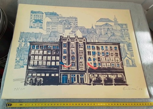 Lithographie architecture - lithographie,