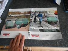 Dépliant Catalogue Ancien Compresseur Hydroville de Montabert Lyon St Priest 