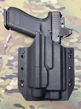 Black Kydex Light Holster for