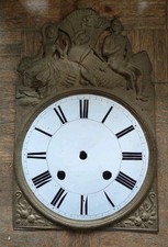 Horlogerie Horloge Comtoise , Façade Pour  Mouvement De Comtoise  Ref FAC11