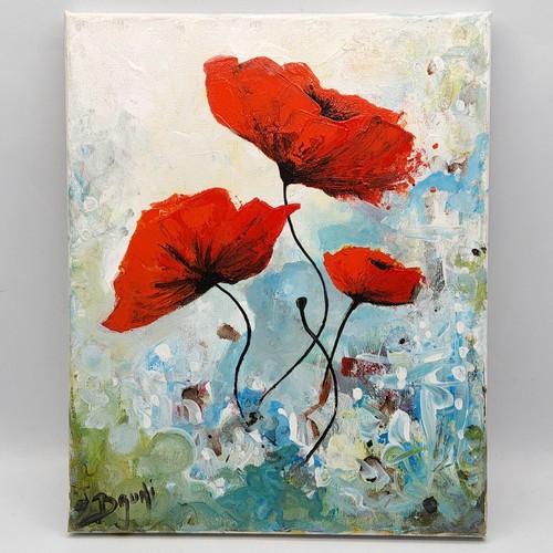 Peinture acrylique toile éric - peinture,