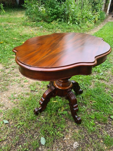 Table violon acajou - en,