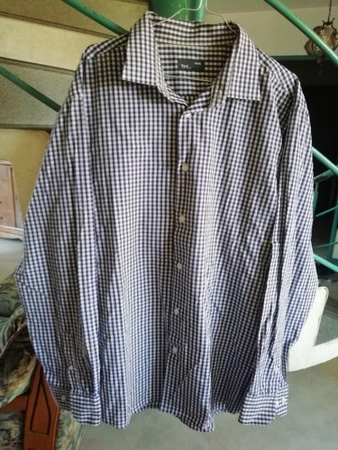 Chemise bleu blanc petit - à,
