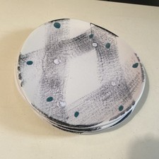 vintage 4 assiettes à dessert