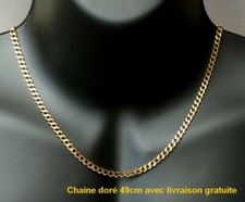 Jolie chaine doré or jaune