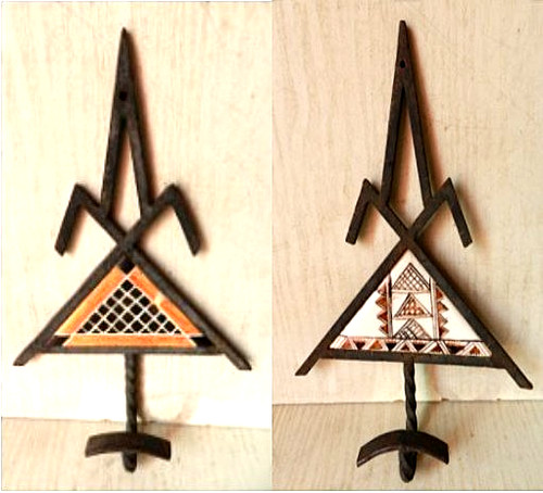 Patères anciennes design - x2,