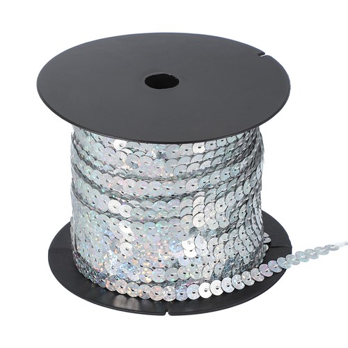 Ruban sequins plats ronds - ruban,