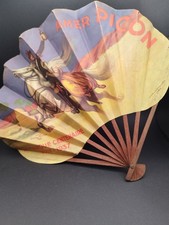 ANCIEN EVENTAIL PUBLICITAIRE AMER PICON PIKINA illustration SCOTT 1936