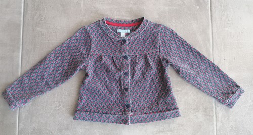 Gilet fille mois 2 - gilet,