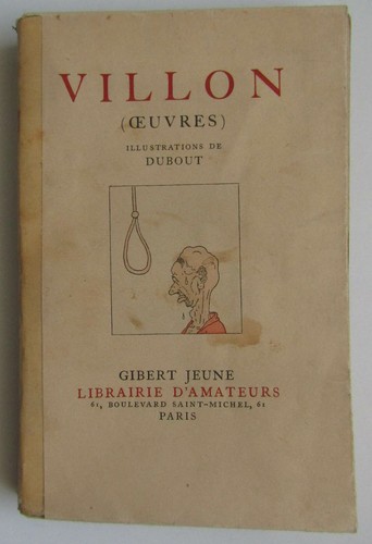 Villon oeuvres illustrations - villon,