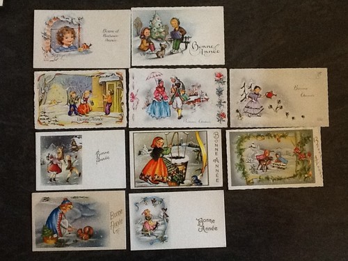 Lot petites cartes - lot, 10