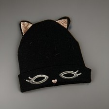 IKKS T 8/10 Ans : Bonnet Chat  Hiver  T 54 TBE