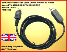 USB Données Câble pour Yaesu DR-1XE, DR-2XE FTM-100 FTM-200 FTM-300 FTM-400