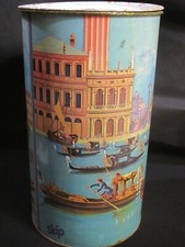 Ancienne Boîte en Tôle Publicitaire #14 - Baril de Lessive Skip - Venise
