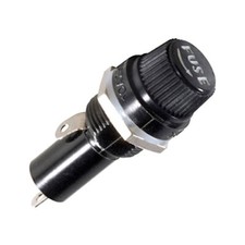 Porte fusible à vis 5x20 pour fusibles verre 5 x 20mm 250v 10A - NEUF